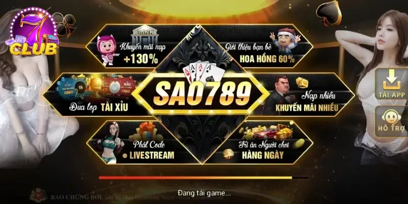 Khuyến mãi hấp dẫn dành cho thành viên SAO789