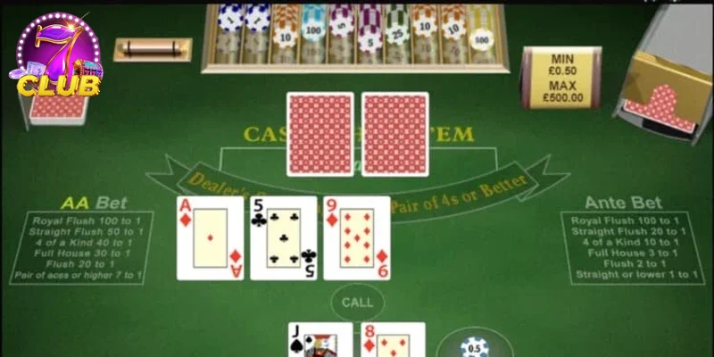 Người chơi tận hưởng trải nghiệm chân thực tại Casino Hold’em